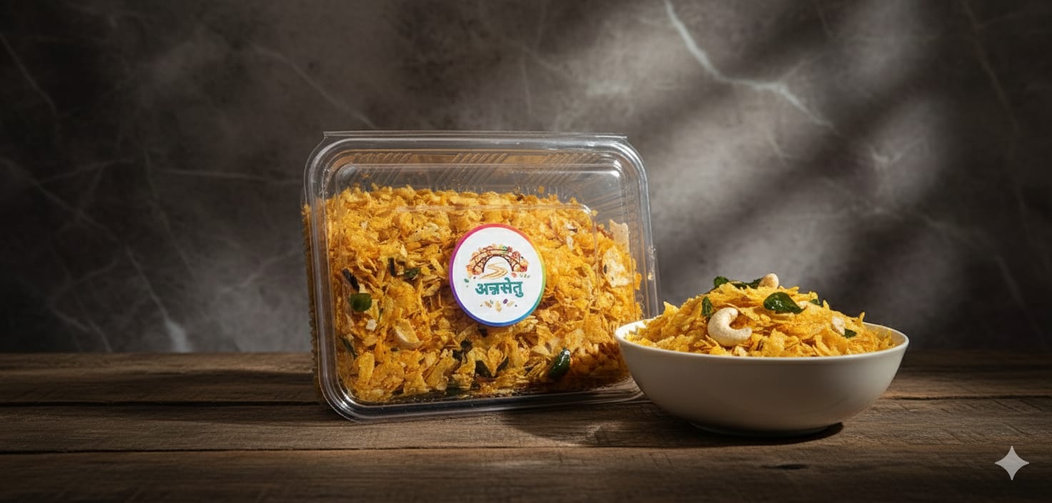 Nylon Dry-Fruit Poha Chivda